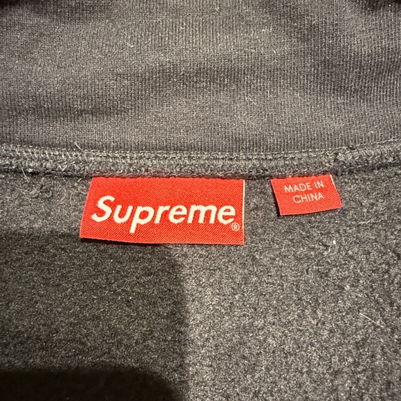 Supreme Milano Black Zip-Up Sweater - Picture 4 of 9
